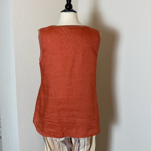 Soft Surroundings sleeveless top - Picture 5 of 8